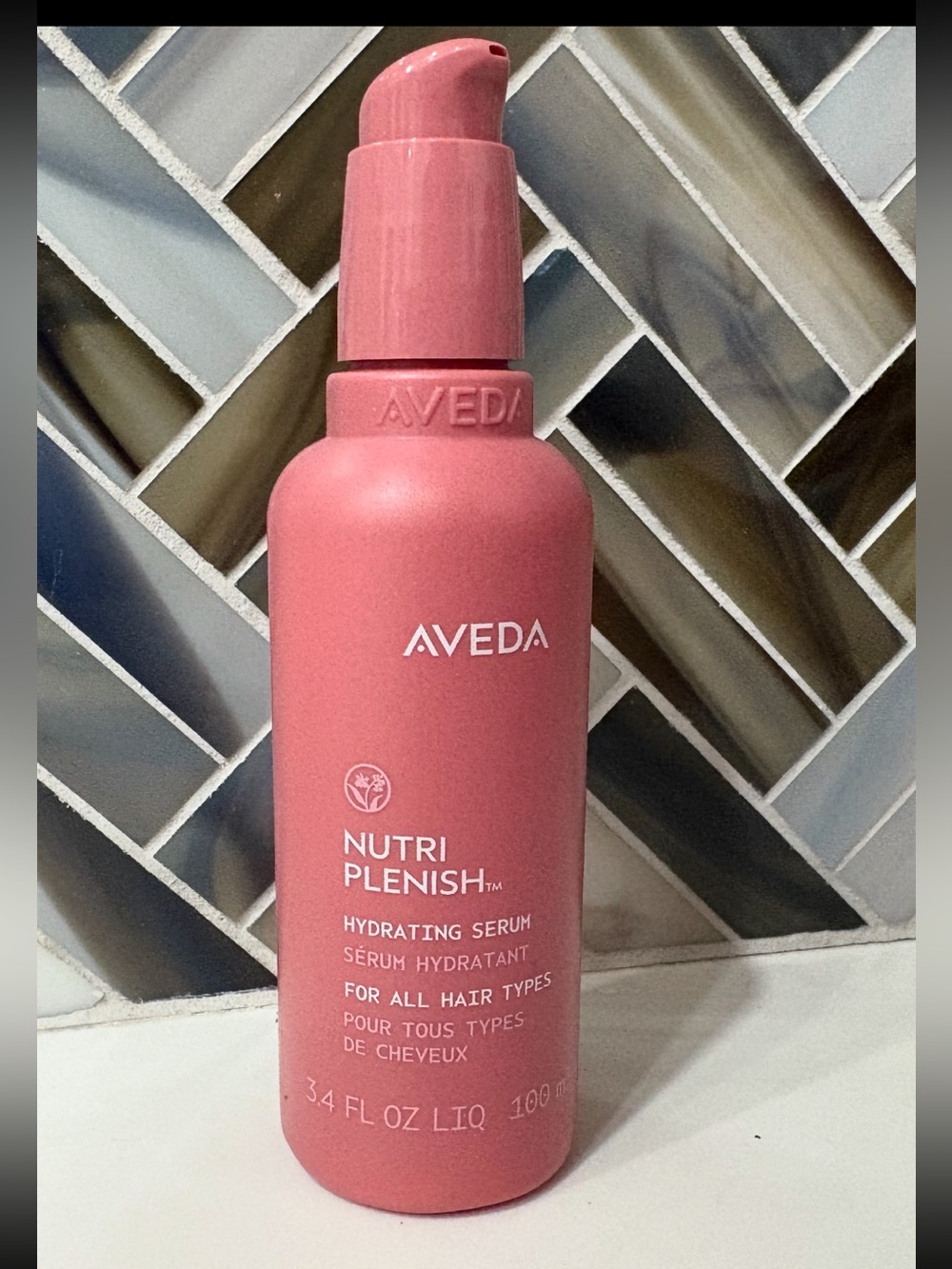 AVEDA NutriPlenish Hydrating Serum 3.4 oz.in Pink Bottle